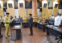 Wali Kota Padang Lantik Yudi Indra Sani Jadi Dewas Perumda PSM