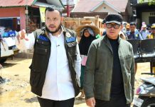 Wali KotaPadang Fadly Amran Bersama Wamendagri Tinjau Lokasi Bencana