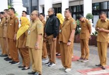 Ismelda Jenreini Pimpin Apel Pagi, Tekankan Disiplin dan Integritas ASN DPRD Sumbar