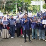 DPW Nasdem Sumbar Protes Keras Cover Majalah Tempo, Puluhan Kader Datangi PWI Sumbar