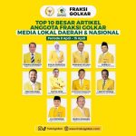Anggota Komisi V DPR RI Zigo Rolanda Tembus Top 10 Fraksi Golkar, Kiprah di Sumbar Tuai Pujian